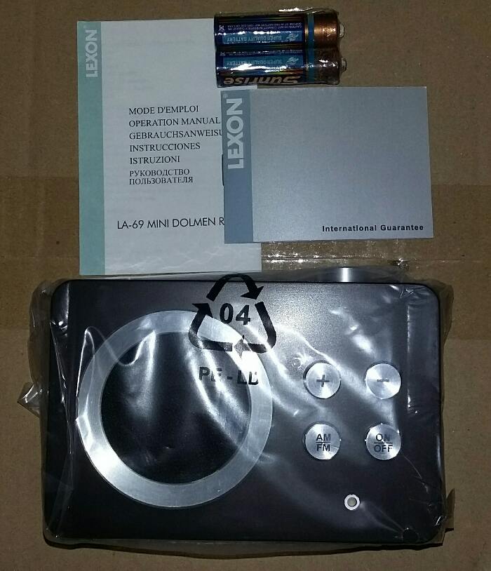 วิทยุ FM/AM LEXON LA-69 MINI DOLMEN RADIO (300)