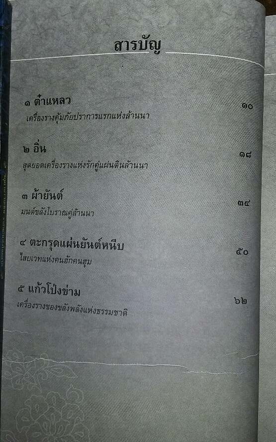 หนังสือ สุดยอด เครื่องราง ของขลัง แห่งแผ่นดินล้านนา 