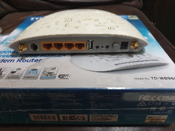 TP-LINK 300 Mbps. Wireless N USB ADSL 2+ Modem Router Model No. TD-W8968