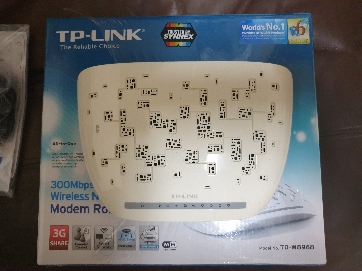 TP-LINK 300 Mbps. Wireless N USB ADSL 2+ Modem Router Model No. TD-W8968