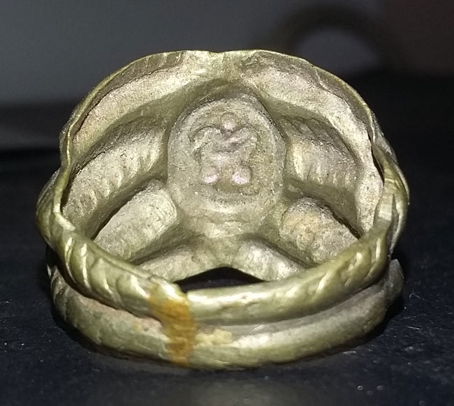 แหวนเกลียวเชือก หัวนะโมเก่า