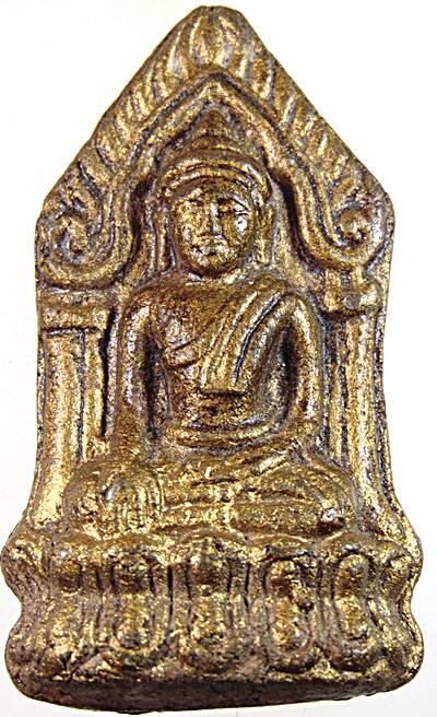 พระยอดขุนพล เนื้อผง หลังยันต์