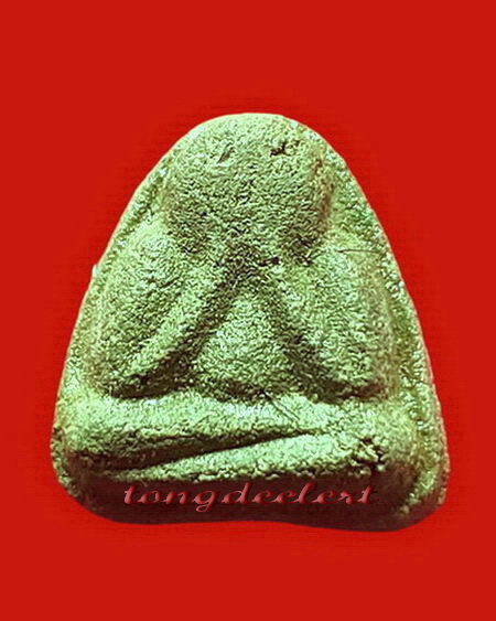 พระปิดตา หลวงพ่อเล็ก วัดสันติคิรีศรีบรมธาตุ(วัดเขาดิน) จ.กาญจนบุรี พิเศษมีเส้นเกศา หายากค่ะ