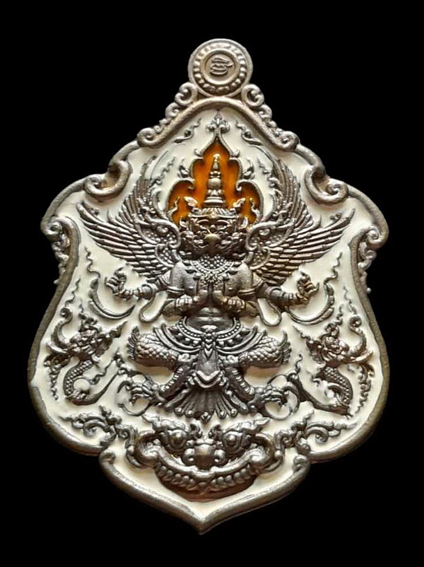 เหรียญพญาครุฑ เจ้าสัวเวนไตย หลวงปู่ฟู วัดบางสมัคร จ.ฉะเชิงเทรา ปี 2563