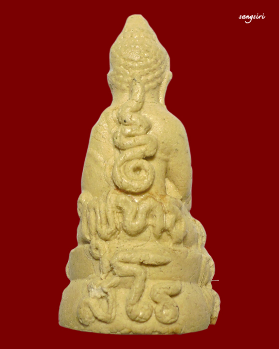 พระกริ่งเนื้อผง รุ่นสร้างศาลาเฉลิมพระเกียรติมหาราช ปี 38 หลวงปู่จ้อย วัดหนองน้ำเขียว