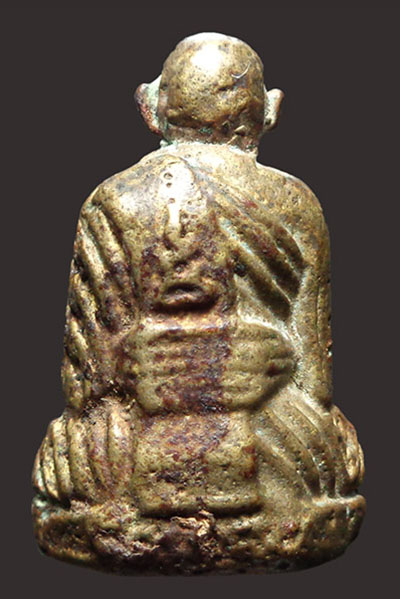 รูปหล่อโบราณ หลวงพ่อแหยม วัดบ้านเลือก ราชบุรี