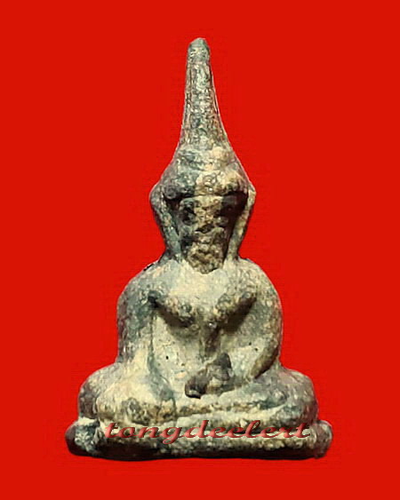 พระท่ากระดานพิมพ์เล็ก หลวงพ่อนารถ วัดศรีโลหะราษฎร์บำรุง จ.กาญจนบุรี เนื้อตะกั่วสนิมแดง สวยมากค่ะ