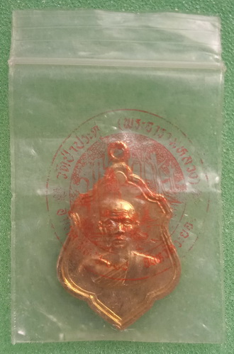 เหรียญหลวงพ่ออภัย วัดป่าประดู่  ระยอง ปี2520