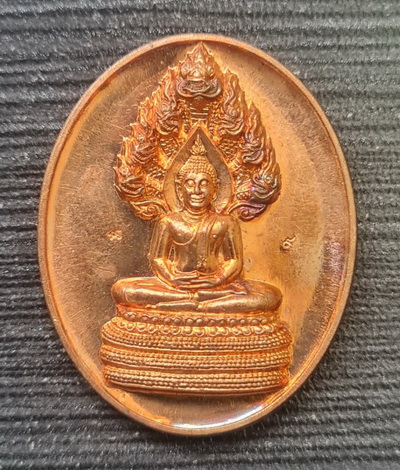 เคาะแรกแดง..เหรียญนาคปรก ๔๕..ทองแดงผิวไฟ ไม่มีกล่อง..ลพ.ดำ วัดเขาพูลทอง จันทบุรี / จัดส่ง ems