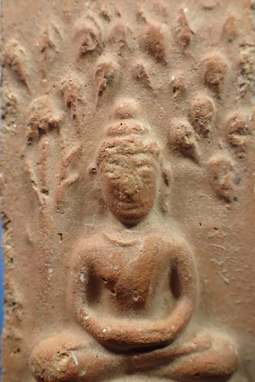 พระผงพรายสมุทร พ.ศ.๒๔๙๖ พิมพ์ใหญ่ พ่อท่านเจิม วัดหอยราก นครศรีธรรมราช+บัตรรับรองพระแท้*161