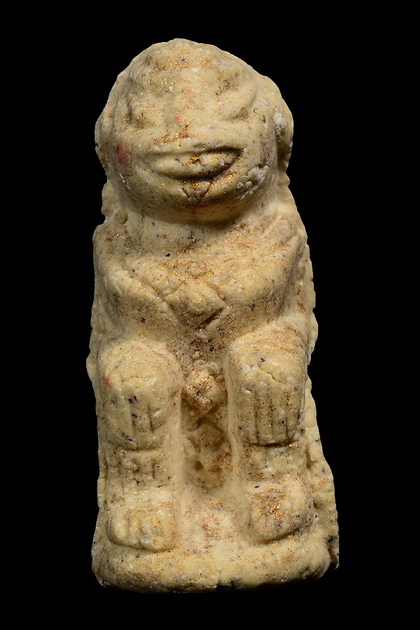 ของหายาก หนุมานหลวงพ่ออ่าง วัดสว่างอารมณ์ นนทบุรี เนื้อผง ตัวจริงเสียงจริง (หลังมีรู) 