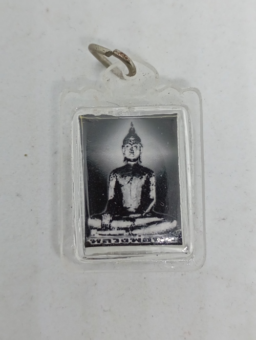 รูปถ่ายหลวงพ่อโม-หลวงพ่อหิน วัดจันทนาราม จ.ชัยนาท