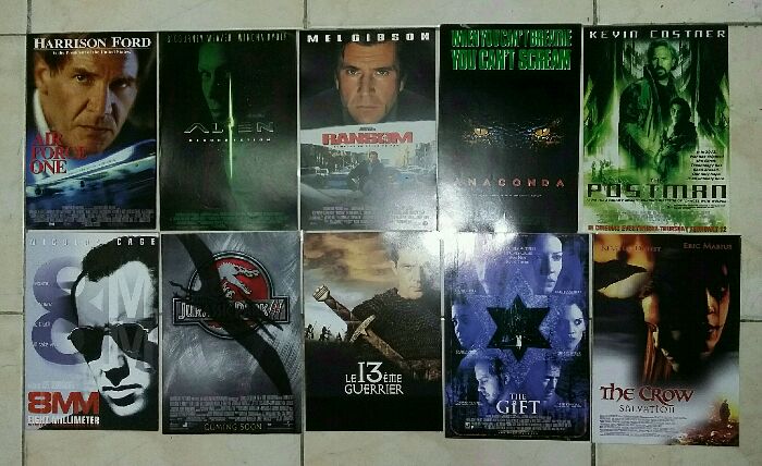 ใบปิดหนัง แฮนด์บิล (Movie HandBill ) SET 66 ใบ