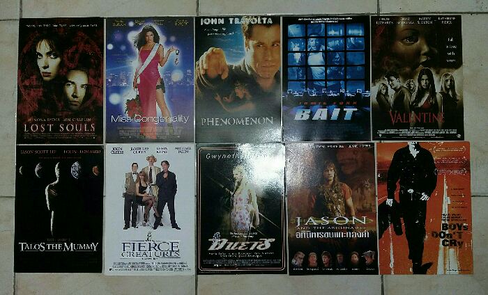 ใบปิดหนัง แฮนด์บิล (Movie HandBill ) SET 66 ใบ