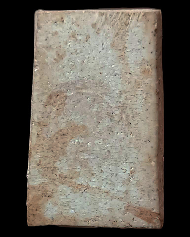 พระเนื้อผงสี่เหลี่ยม พิมพ์สมเด็จโต ขนาด 4 x 2.5 ซ.ม.