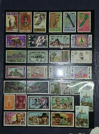 รวมแสตมป์ในหลวง ร.9 และแสตมป์ชุดอื่น ๆ SET 2