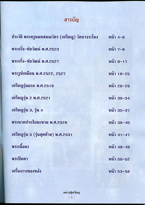 หนังสือ ประวัติและวัตถุมงคลยอดนิยม หลวงปู่เหรียญ วัดบางระโหง จ.นนทบุรี 