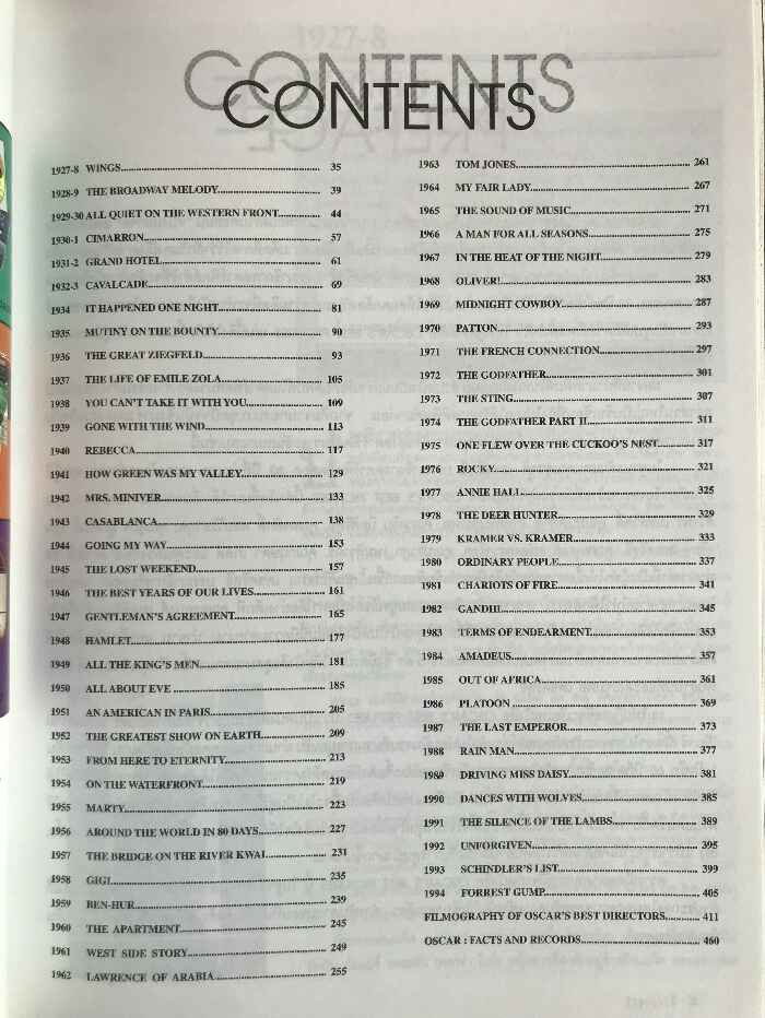 หนังสือ starpics-special edition oscar's best pictures