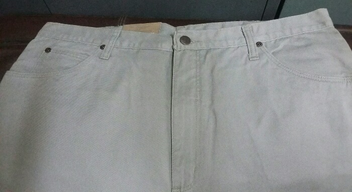 กางเกง WRANGLER NWZ REGULAR STRAIGHT สีเนื้อ