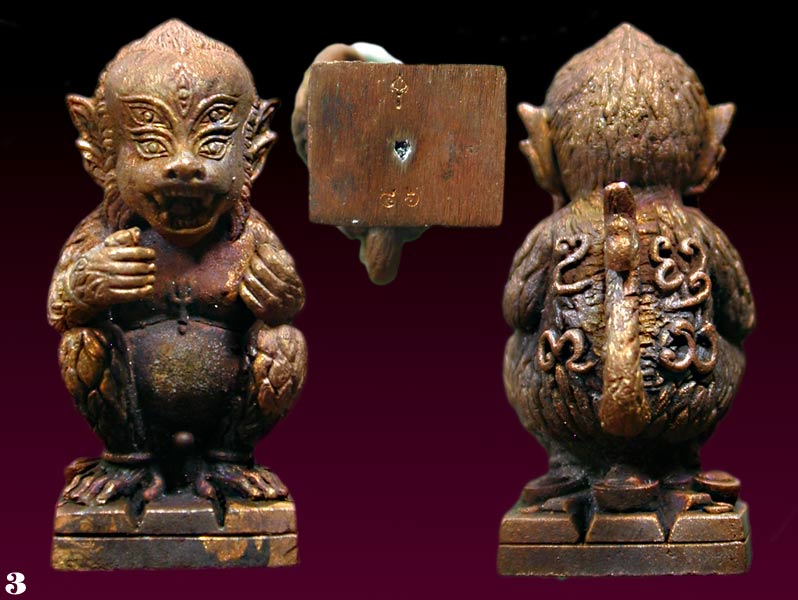 องค์อินทร์อวตาร สี่หูห้าตา “รวยทันใจ” เนื้อสำริดทองแดง คูบาแก้ว วัดพระธาตุดอยทีมู สร้าง ๓๐๐ องค์  ..