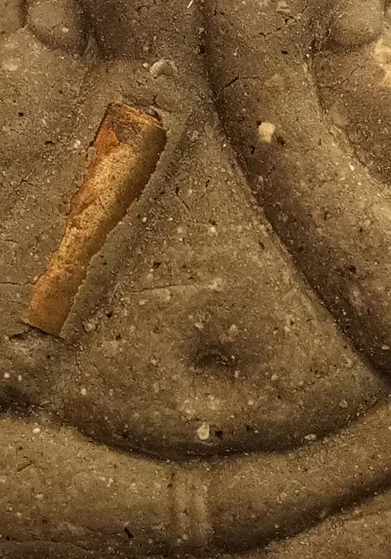 พระปิดตาฝังตะกรุดทองเหลือง หลวงพ่อคูณ ปริสุทโธ วัดบ้านไร่ รุ่นรับเสด็จ ปี๒๕๓๖