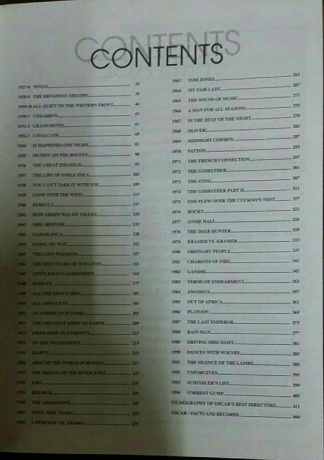 หนังสือ starpics-special edition oscar's best pictures