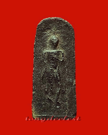 พระลีลา พระอาจารย์แน่น วัดหนองขาว จ.กาญจนบุรี เนื้อผงพราย หายากค่ะ