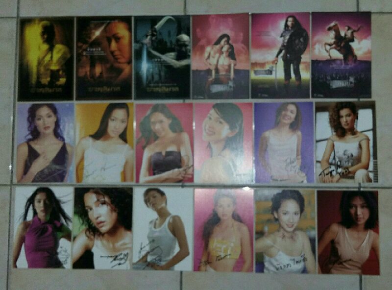 POSTCARD ชุดรวมหนัง-ดาราไทย ,หนัง-ดาราต่างประทศ จำนวน 134  แผ่น 