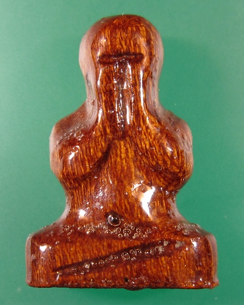 พระปิดตาเนื้อไม้ตะเคียน วัดสะพานสูง นนทบุรี