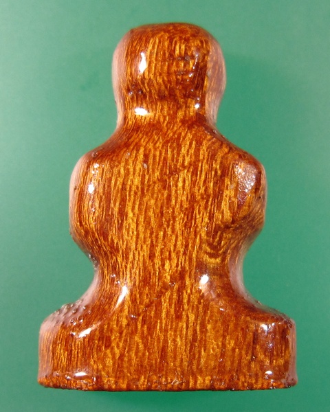 พระปิดตาเนื้อไม้ตะเคียน วัดสะพานสูง นนทบุรี