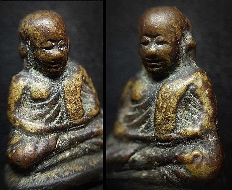 รูปหล่อหลวงพ่อเงิน รุ่นปืนแตก ปี28 พิมพ์หล่อนำฤกษ์ เป็นพิมที่หล่อนำฤกษ์ในพิธีครับ อีกหนึ่งพิมพ์ที่จั