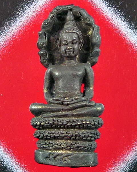 วัดใจครับ เคาะเดียวแดง ได้แค่ไหนเอาเท่านั้น พระกริ่งนาคปรกไม่รู้ที่ สวยงาม บรรยายตามรูปครับ