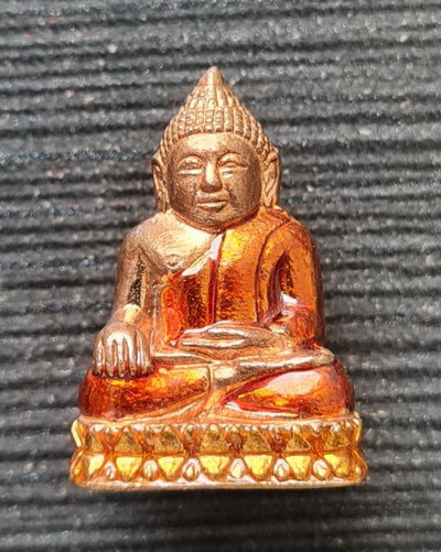 เคาะแรกแดง..พระกริ่งเล็ก ลพ.สำเร็จศักดิ์สิทธิ์ ๖๔..เนื้อทองแดงนอก..วัดตลิ่งชัน สระบุรี / ส่ง ems