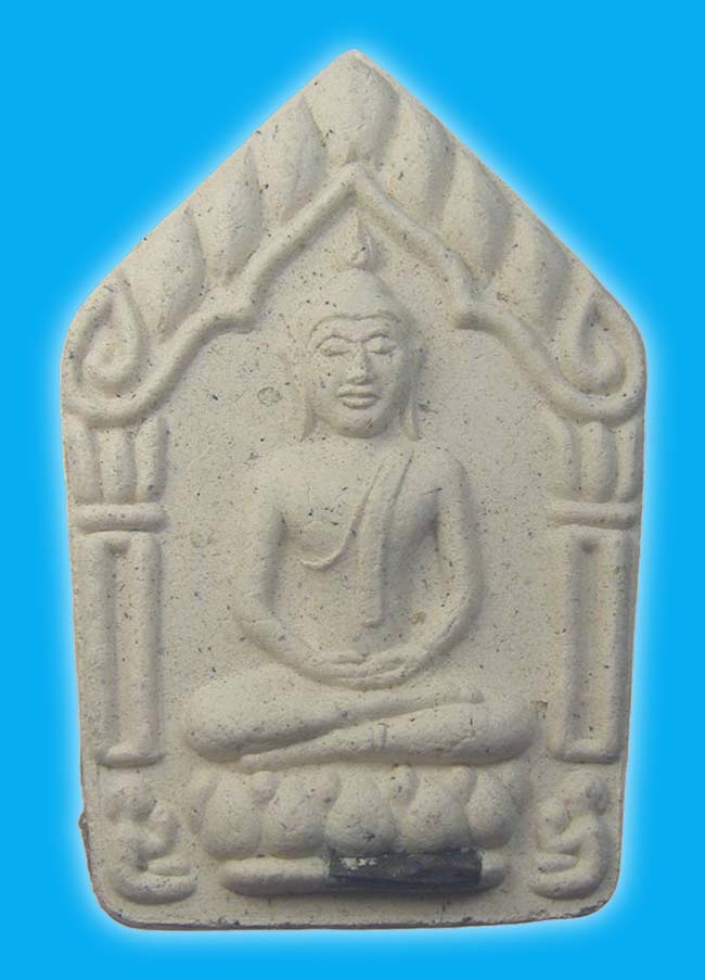 ขุนแผนเนื้อขาว ฝังตะกรุด 1 ดอก หลวงพ่อตี๋ วัดหูช้าง นนทบุรี