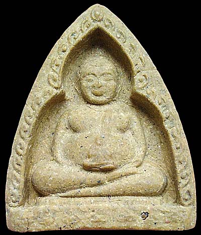 *พระสังกัจจายน์อุ้มพระปิดตา หลังยันต์เก้ายอด ปี๒๕๑๓ หลวงพ่อพรหม วัดขนอนเหนือ อยุธยา*