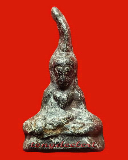 พระท่ากระดานพิมพ์หล่อโบราณ หลวงพ่อนารถ วัดศรีโลหะราษฎร์บำรุง จ.กาญจนบุรี ยุคแรก หายาก สวยมากค่ะ