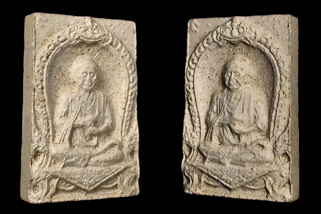 พระสมเด็จ สมเด็จพุฒาจารย์ โต พรหมรังสี วัดใหม่อมตรส กรุงเทพฯ เนื้อผงพิมพ์รูปเหมือน 9 ปี2517