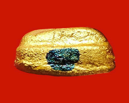 พระปิดตา หลวงพ่อเล็ก วัดสันติคิรีศรีบรมธาตุ(วัดเขาดิน) จ.กาญจนบุรี พิมพ์กรรมการปิดทองเดิม สวยมากค่ะ