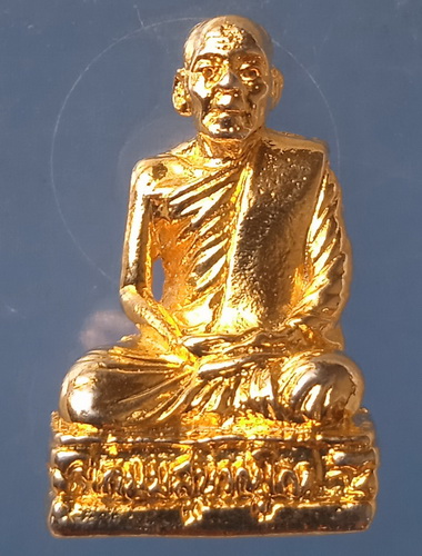 รูปหล่อ หลวงพ่อเกษม วัดสุนทรสถิตวัดอำแพง สมุทรสาคร