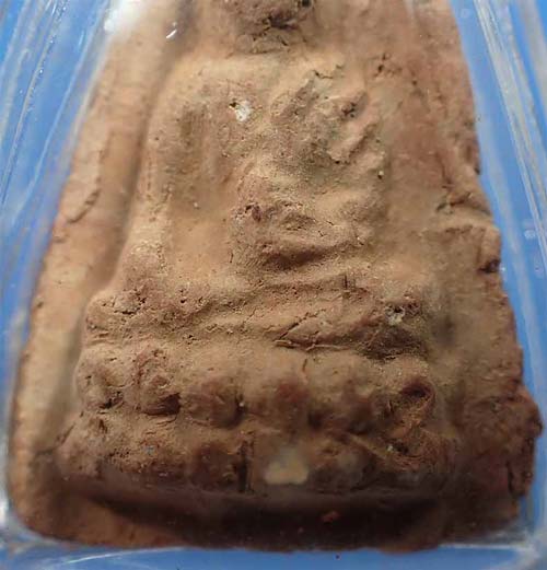 พระพุทโธน้อย แม่ชีบุญเรือน หลังยันต์เฑาะว์ดอกบัว+บัตรรับรองพระแท้*33