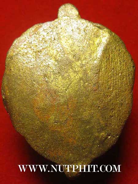 ตัวท็อป!!!พระโพธิจักร พิมพ์ใหญ่ ทาทองเดิม ลพ.ลี+บัตรรับรองพระแท้+นามบัตรหลวงพ่อลี*36