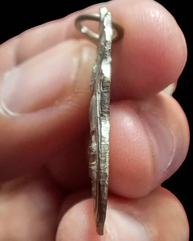 เหรียญหลวงพ่อขาว ค่ายจิรประวัติ นครสวรรค์ปี 2508 หลวงพ่อพรหมและหลวงพ่อกันร่วมปลุกเสก