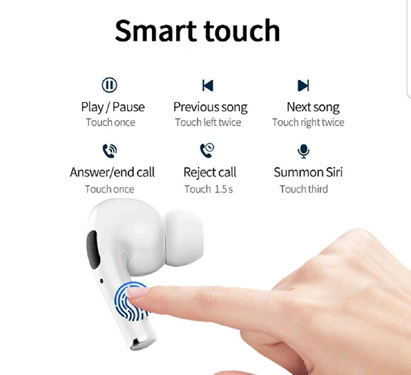 หูฟังบลูทูธไร้สาย TWS inpods i13 pro ความเที่ยงตรงสูง เสียงกระหึ่ม ควบคุมแบบสัมผัส ของใหม่