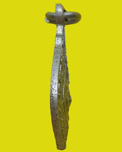 เหรียญพัดยศเล็ก รุ่นฉลองสมณศักดิ์หลวงพ่อแก้ว วัดช่องลม จ.สมุทรสาคร 