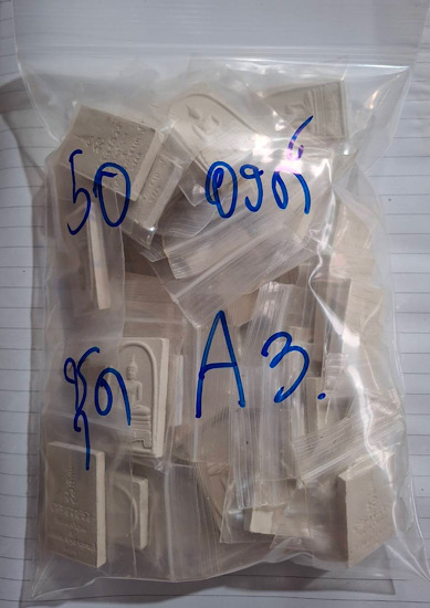 พระผงพระประธาน ปี2553 หลวงพ่อรวย วัดตะโก ร่วมปลุกเสก จำนวน50องค์