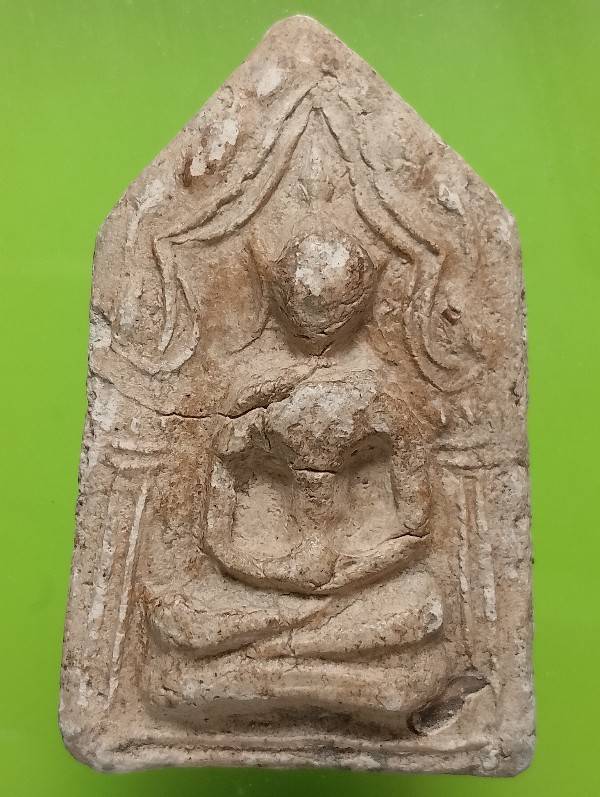 พระขุนแผนเนื้อผง เก่า ไม่ทราบที่ 