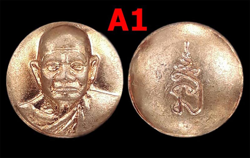 เหรียญเม็ดยา หลวงปู่ทิม วัดพระขาว จ.อยุธยา ปี2539