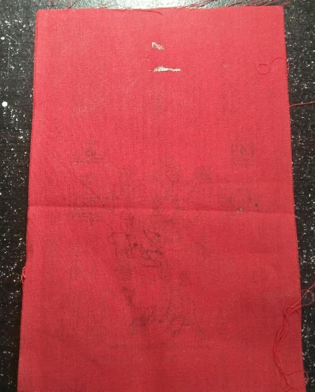 ผ้ายันต์มงคล วัดแม่ตะไคร้ อ.แม่ฮอน เชียงใหม่ 