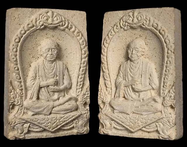 พระสมเด็จ สมเด็จพุฒาจารย์ โต พรหมรังสี วัดใหม่อมตรส กรุงเทพฯ เนื้อผงพิมพ์รูปเหมือน 7 ปี2517