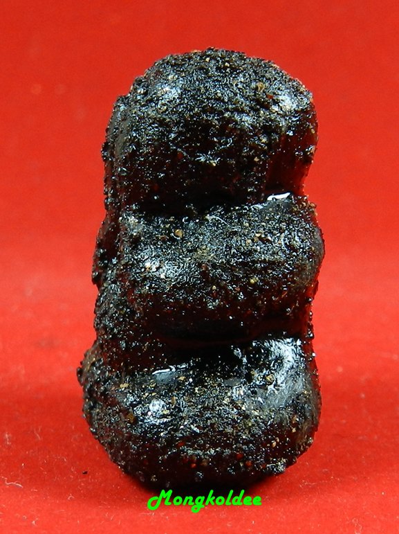 พระปิดตาภัควัมบดี ศรีมหาลาภ รุ่นอภิญญา เนื้อผงพุทธคุณว่าน108จุ่มรัก คลุกทรายทอง ลพ.รักษ์